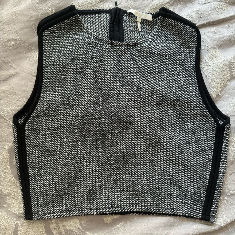 Black and White Women's Top